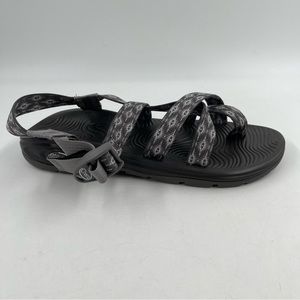 NEW! Chaco Women’s Z/2 Classic Grey Aztec Print Comfort Comfort Sandals -Size 10